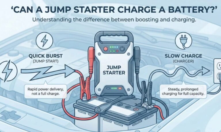 Can A Jump Starter Charge A Car Battery
