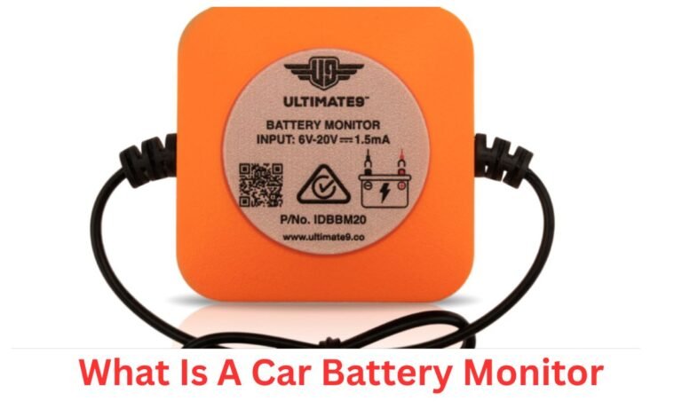 What Is A Car Battery Monitor