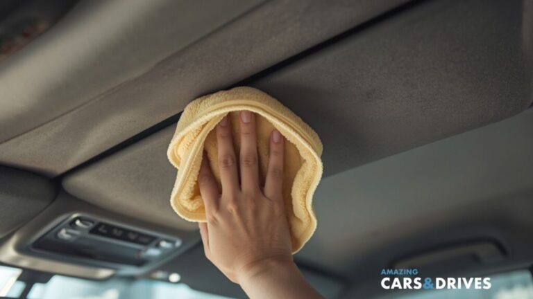 How To Clean Cloth Headliner