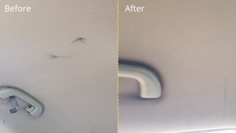 How To Clean Sticky Headliner