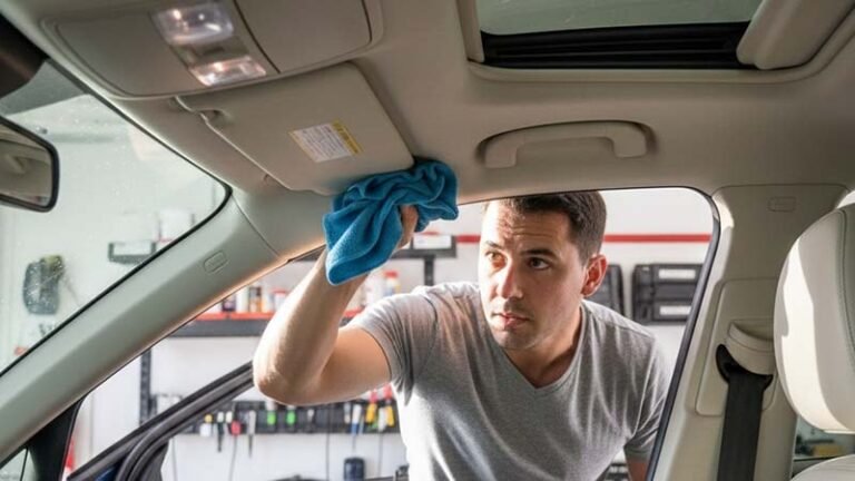 How To Clean Car Headliner